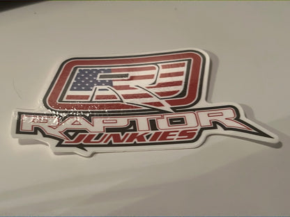 Raptor Junkies Logo Decal