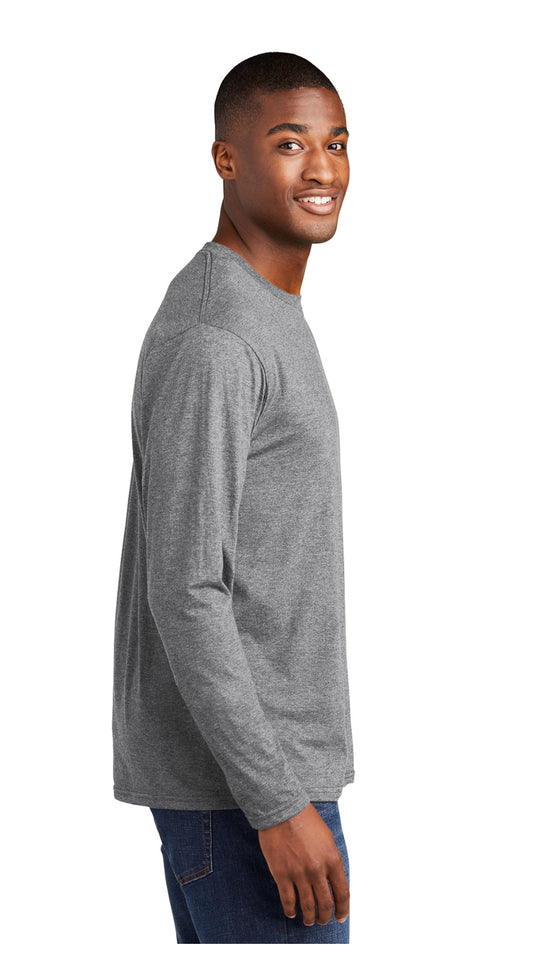 Long Sleeve Grey Logo Shirt