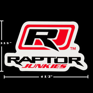
                  
                    Load image into Gallery viewer, Raptor Junkies Logo Decal
                  
                